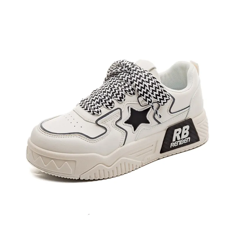RENBEN Cushioned Wear-Resistant Slip-Resistant Low-Top Skateboard Shoes Unisex-2