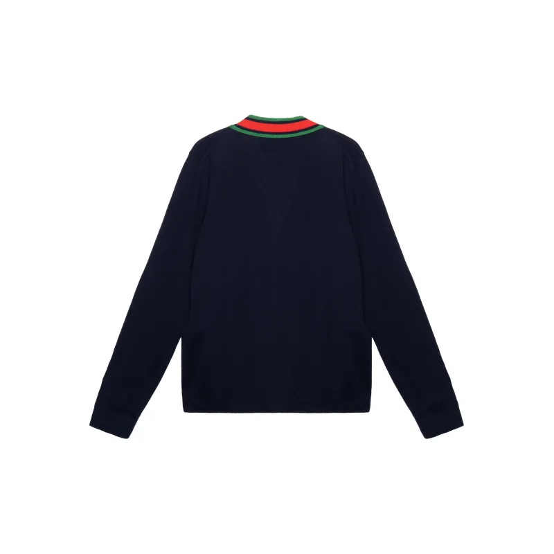 GUCCI Sweaters Men Dark Blue-1