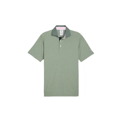 PUMA ARNOLD PALMER Polo Shirts Men Green