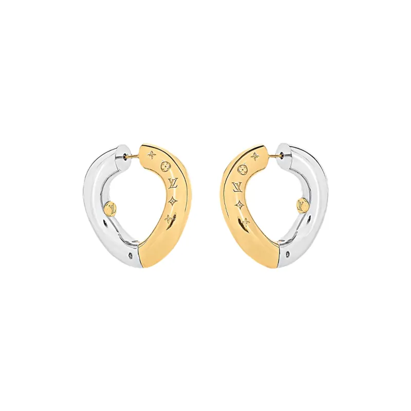 LOUIS VUITTON Earrings Women's Gold/Silver-0