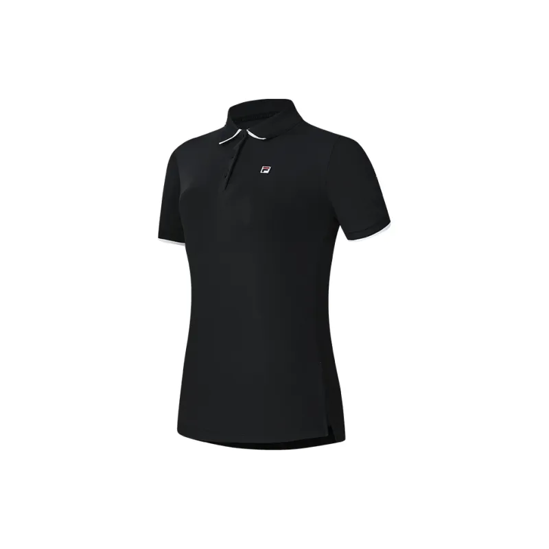 FILA Polo Shirt Women's Undercurrent Black-1