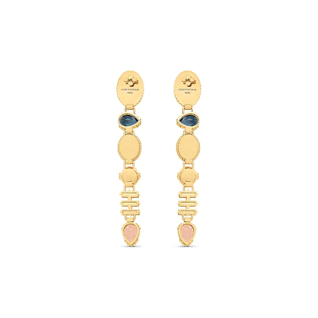 LOUIS VUITTON Heirloom Earrings Women's Gold-1