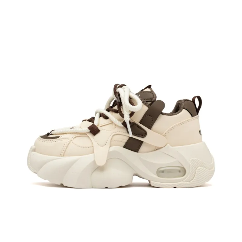 MEXICAN Anti Slip Wear Resistant Mid Top Chunky Sneakers Women's-0