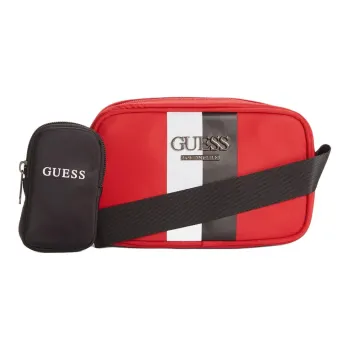 GUESS Nylon Shoulder Bag Crossbody Bag Men's Red
