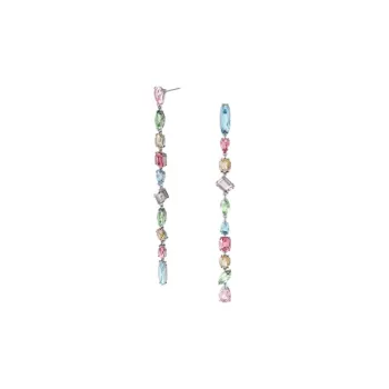 Swarovski Gema Earrings Women's Iridescent Glow