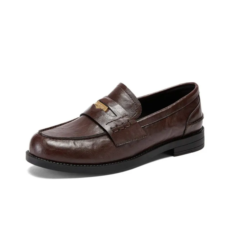 DAPHNE Loafers Women's Black/Brown-2