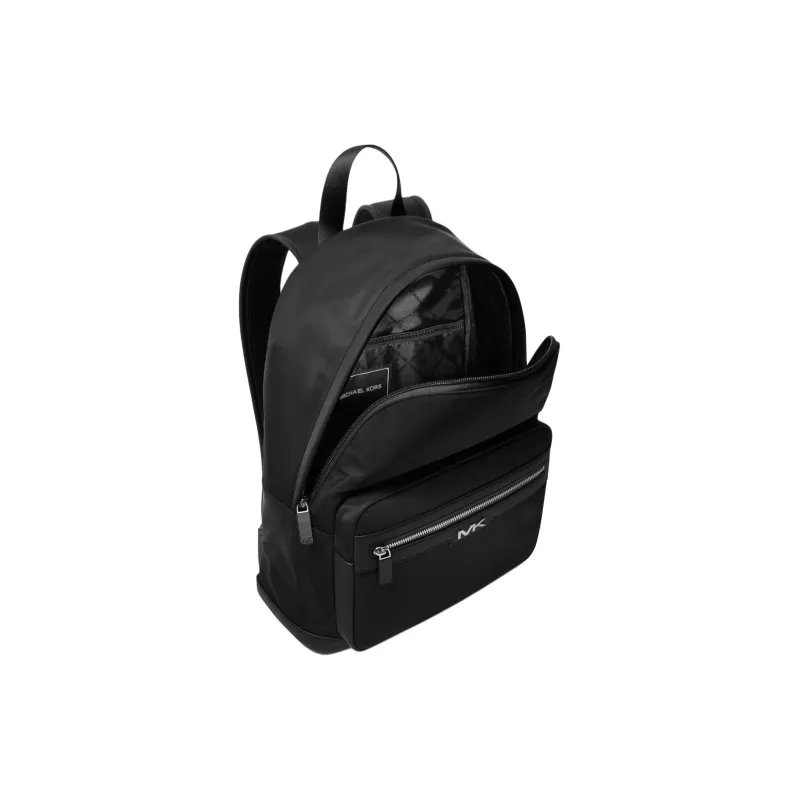 MICHAEL KORS Fabric+Artificial Leather Backpack Men's Black-1