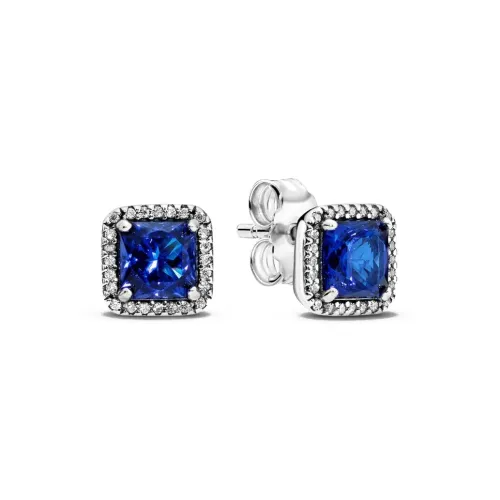 Pandora Earrings Women's Blue