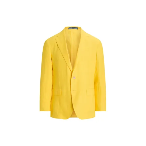 Polo Ralph Lauren SS24 Business Suits Coats Men's Yellow