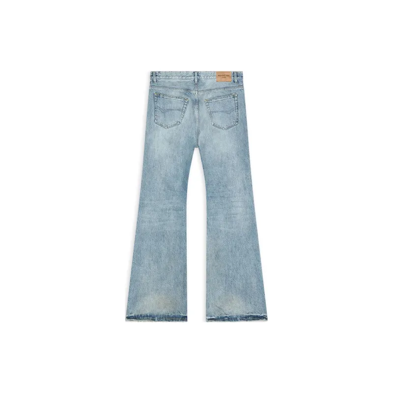 Balenciaga Flared Jeans Unisex Blue-1