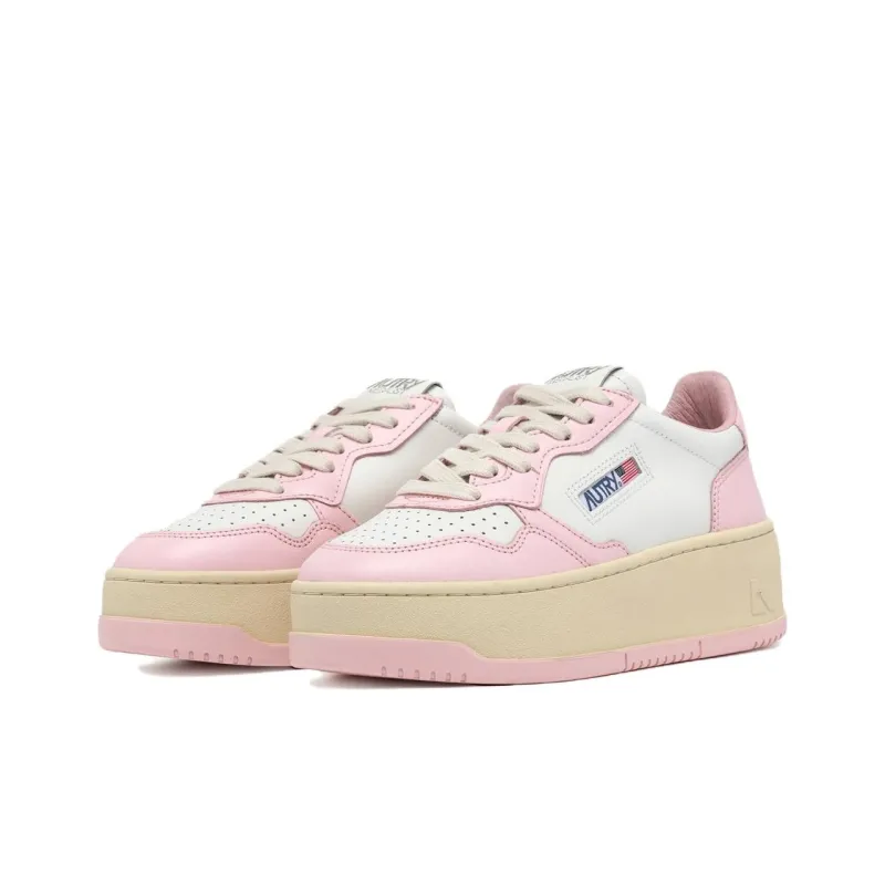AUTRY Medalist Platform Leather Sneakers-1