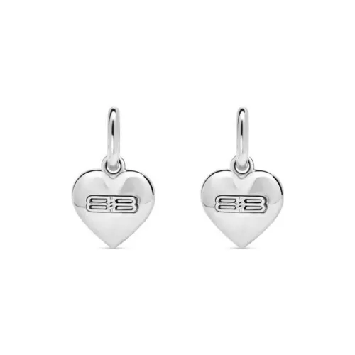 Balenciaga Earrings Women's Silver