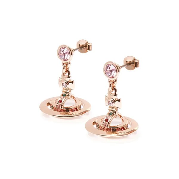 Vivienne Westwood New Petite Orb Earrings-1