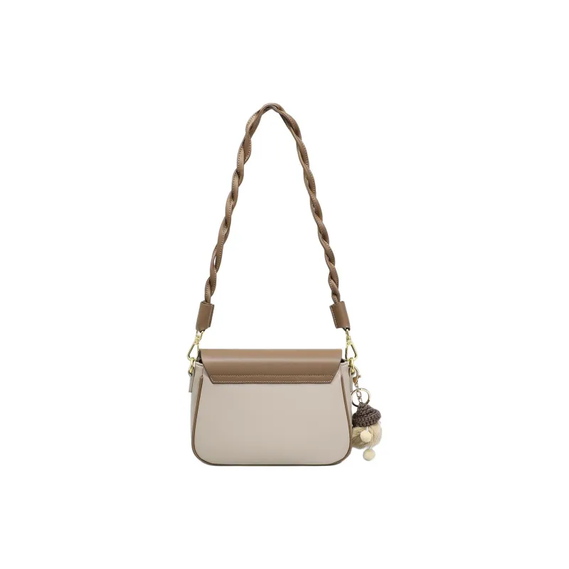 MILLIE'S Cow Leather With Synthetic Leather Shoulder Bag, Cloud Bag, Shoulder Bag Women's-8