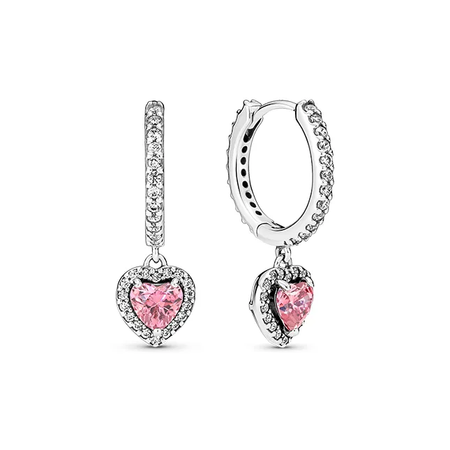 Pandora 925 Sterling Silver Earrings Women's-0