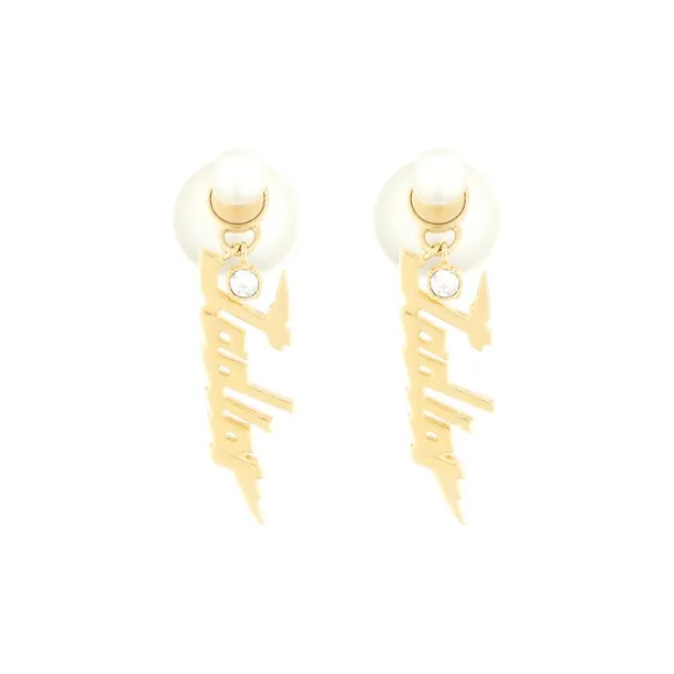 DIOR Earrings Women's Gold-1