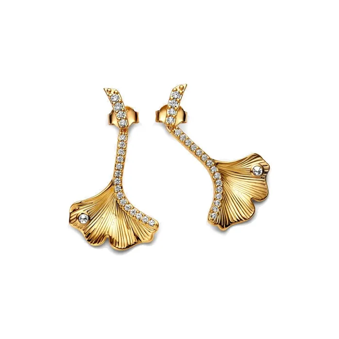 Pandora MOMENTS Alloy Earrings Women's-1