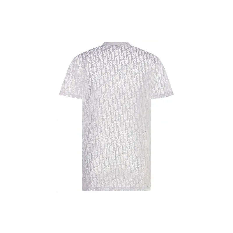 DIOR Sheer Oblique T Shirt-1