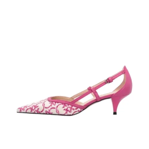 PINKO 50mm Love Birds-jacquard Pumps