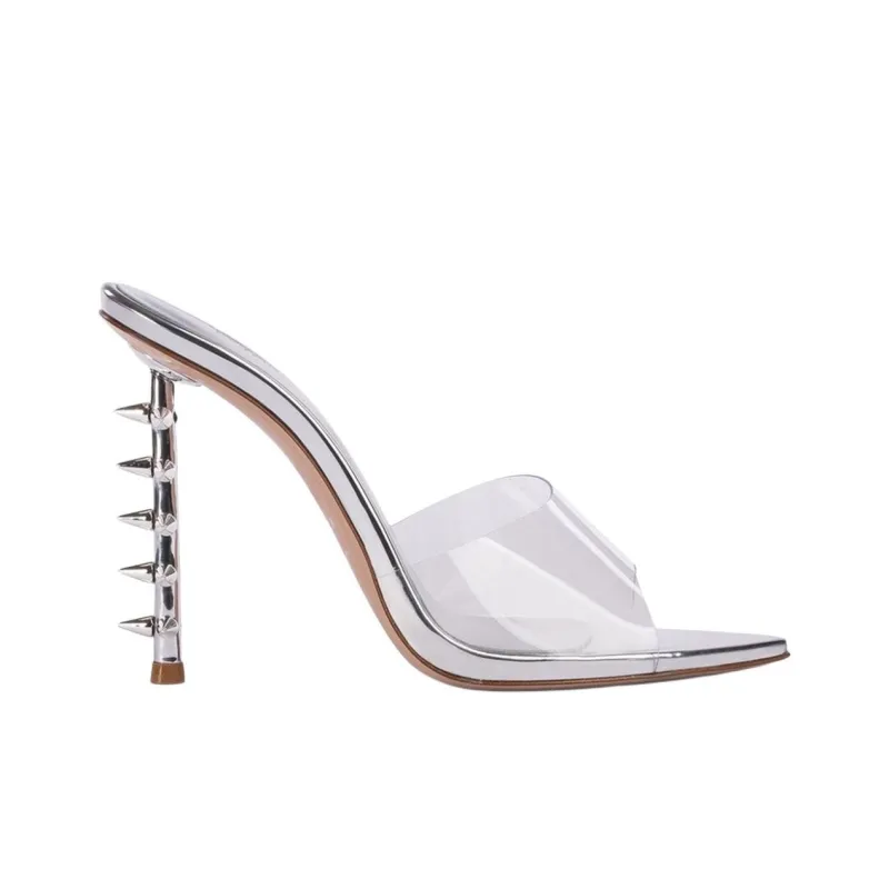 Le Silla Jagger Spike-heel Leather Sandals Women's-1