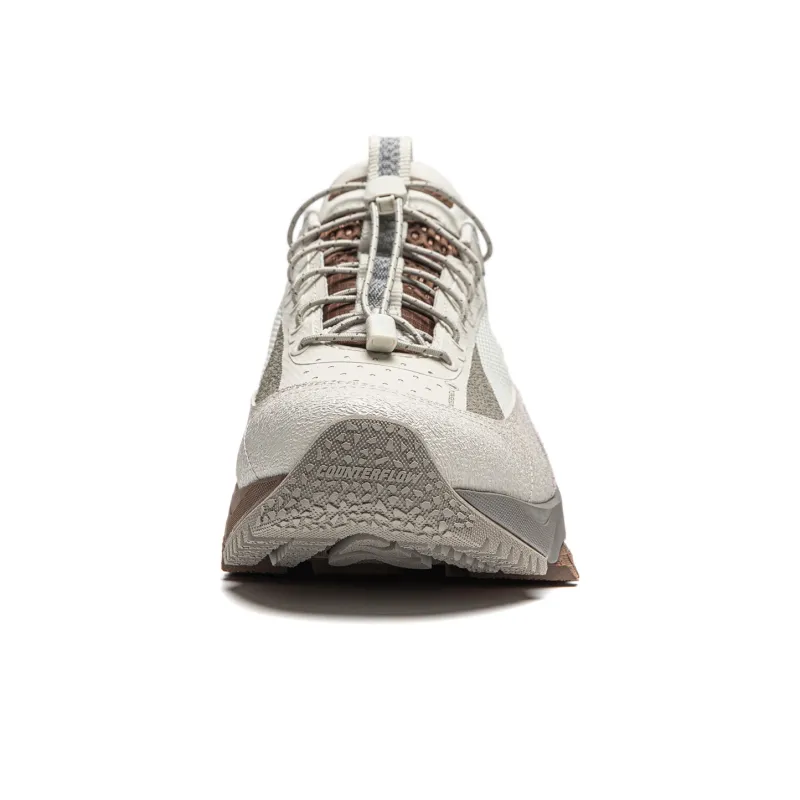 LiNing CF Hiking Pro Shock absorbing And Waterproof Low Top Casual Shoes Men's Gray Brown-4
