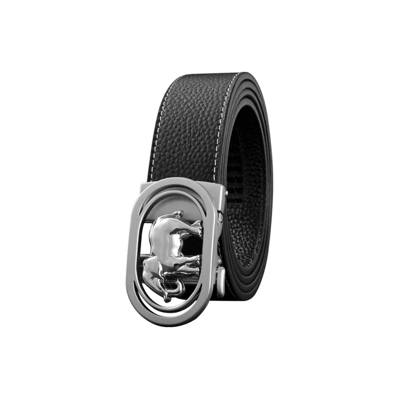 LUCKY LION Leather Belts Men-2