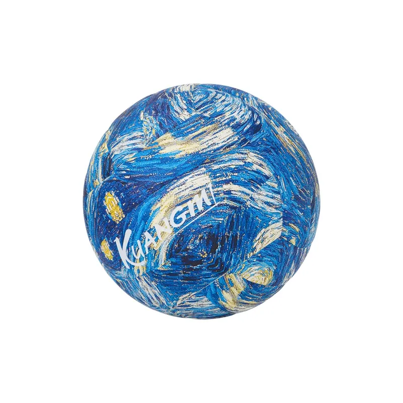 Kuangmi PU Size 5 Volleyball Unisex Van Gogh Starry Sky-10