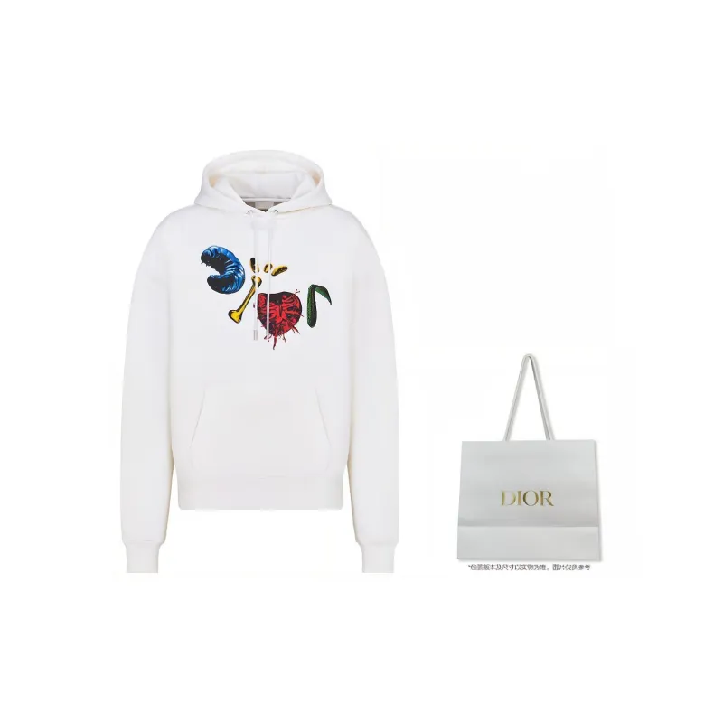 Christian DIOR Pre Owned X Cactus Jack 2010s Cotton Hoodie-2