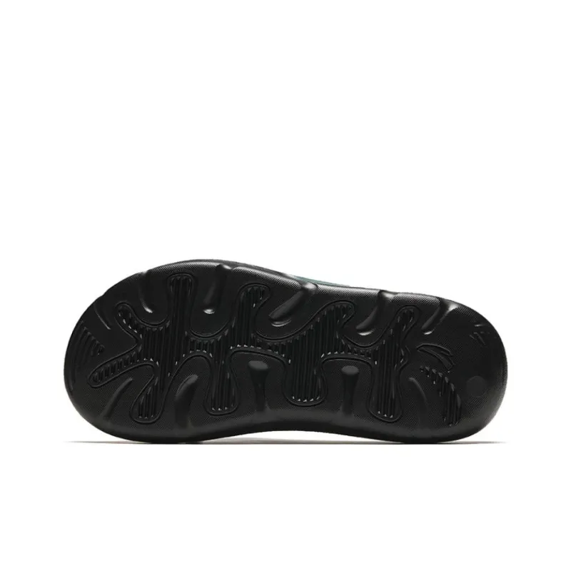 Anta Slide Slippers Men's Black Green-3