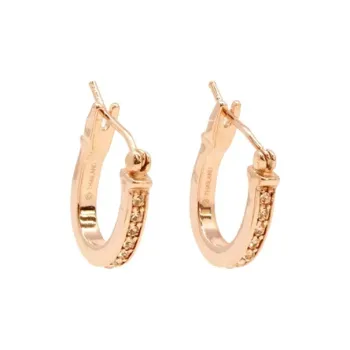 COACH Earrings Women's Rose Gold