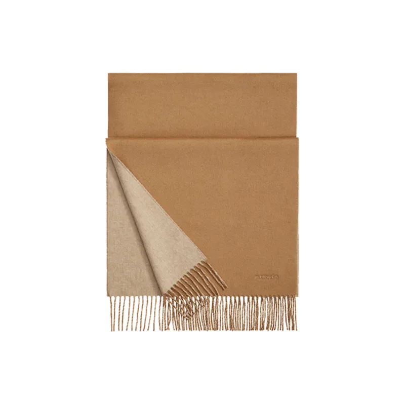 HERMES Cashmere Knit Scarves Unisex-3