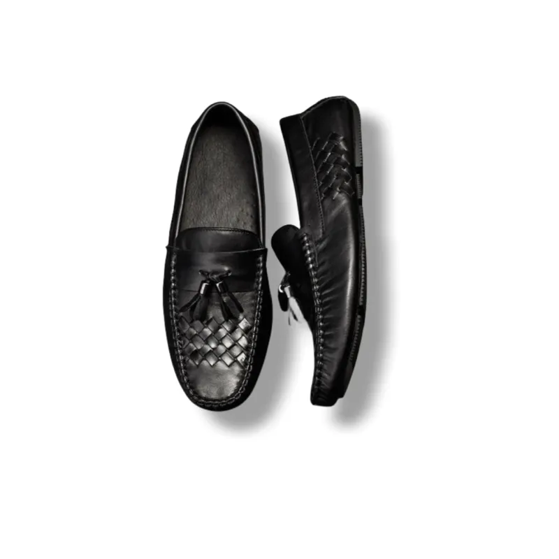 Brounvanm Beanie Shoes Men's Black-3
