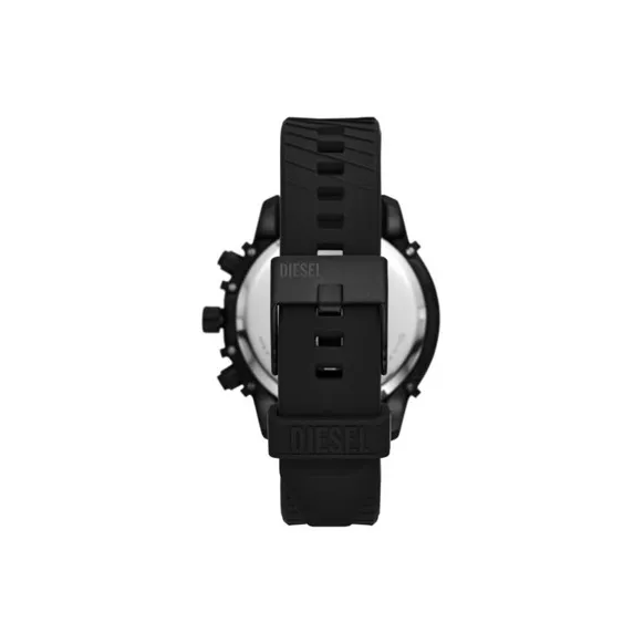 DIESEL Wrist Watch Automatic Mechanical Movement Silicone Strap Black Dial Men's Watches DZ4650SET-1