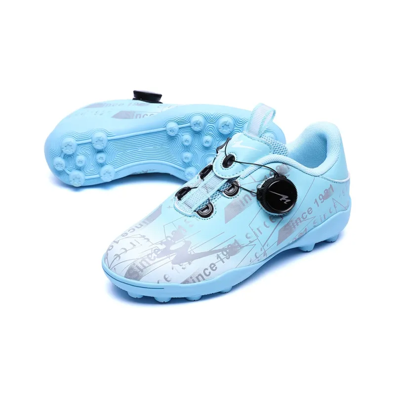 Binary Soccer Shoes Women's Low Top Black-2