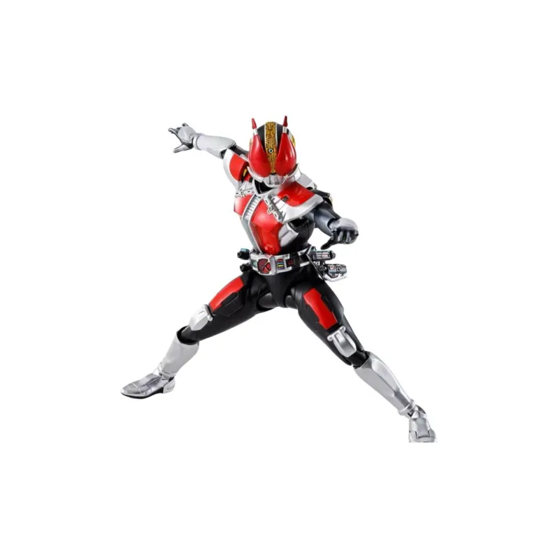 BANDAI Shf True Bone Carving Den O Kamen Rider Den O Holy Sword Form Peach Yūki Takaya Poseable Scale Figures-1