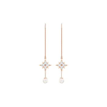 Swarovski Earrings Women's Rose Gold