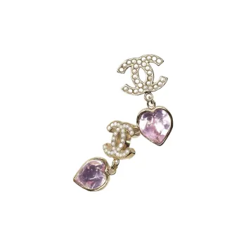 CHANEL Metal Earrings AB9100