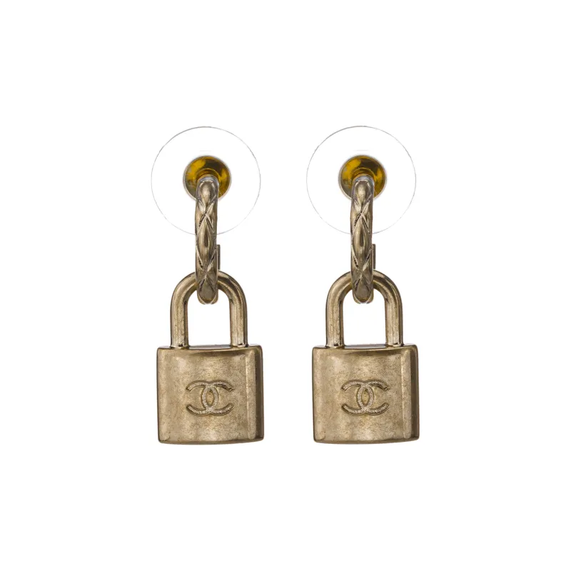 CHANEL Earrings Women's Gold-0