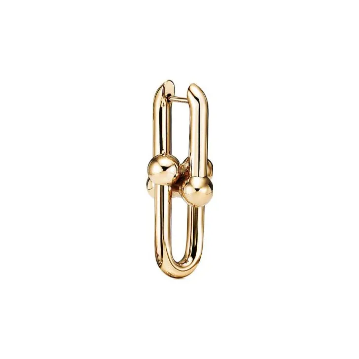 TIFFANY & CO. 18K Gold Earrings Women's-1