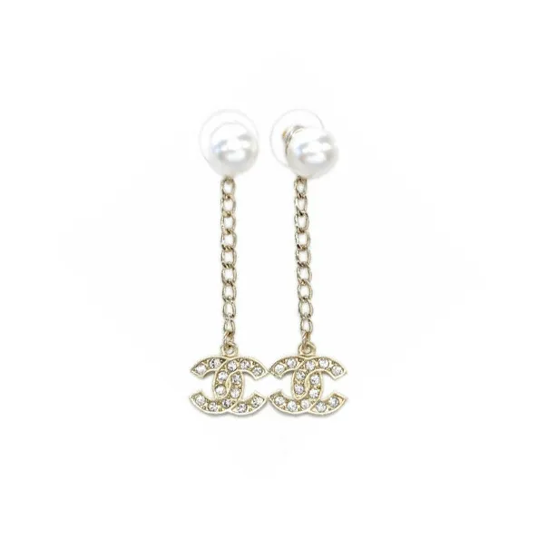 CHANEL 22c Early Spring Earrings Women's Gold-0