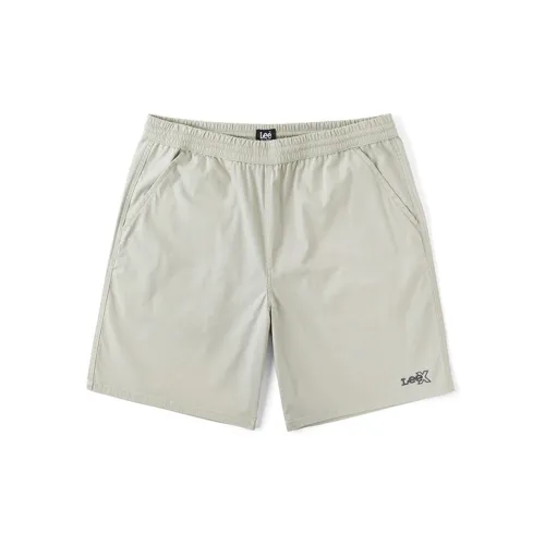 Lee Casual Shorts Men Oyster White