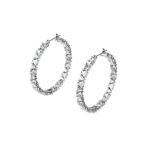 Swarovski Matrix Hoop Earrings