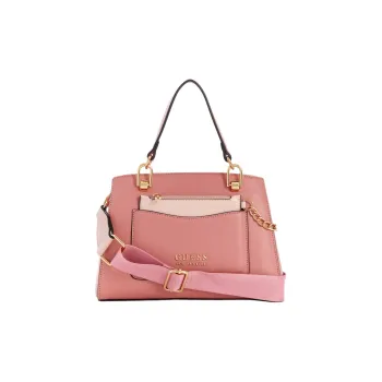 GUESS Artificial Leather Handbag Shoulder Bag Crossbody Bag Small Size Women's Pink