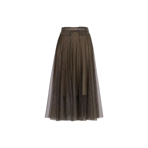 XG Casual Long Skirts Women's Dark Coffee Brew