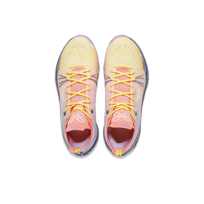 LINING Wade 808 3 Basketball Shoes Men Low Top Bright Yellow/Red Coral Pink/Vero Rose Purple-3