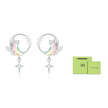 CARLHEIM S925 Silver Earrings Women's