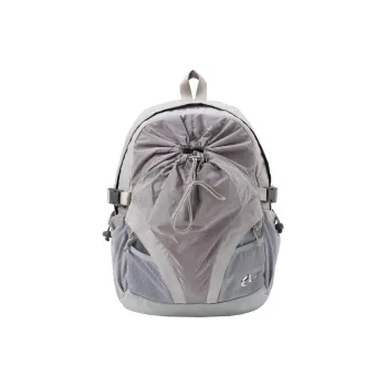 NERDY Polyester Nylon Blend Backpack Unisex Gray