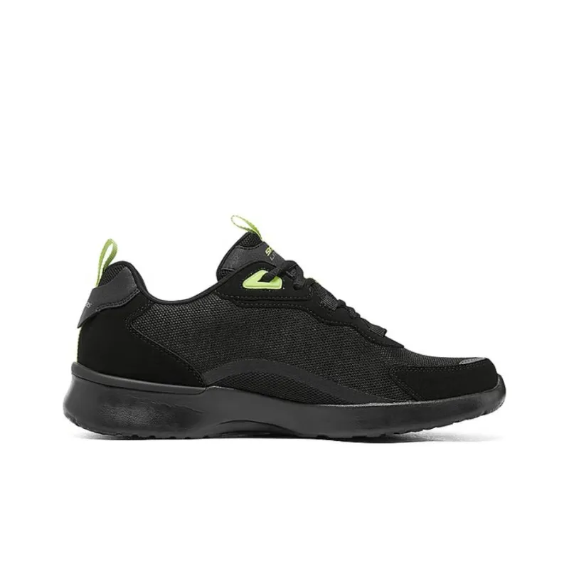 Skechers Cushioning, Abrasion Resistant, Breathable, Support, Lightweight Low Top Casual Shoes Men's Black-1
