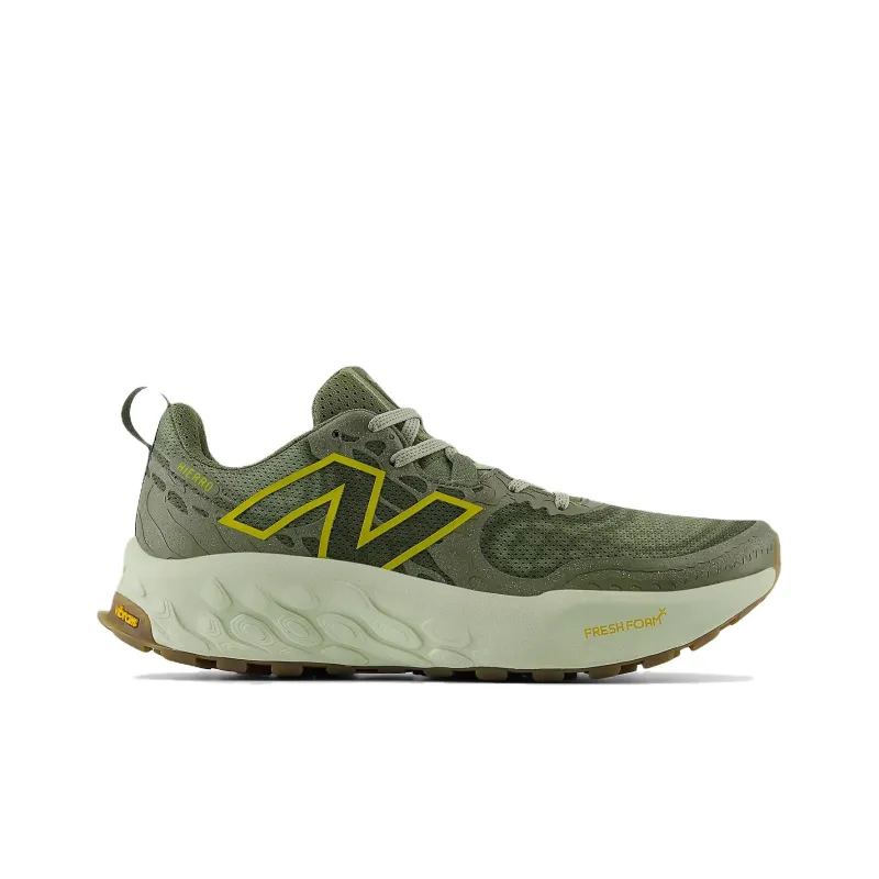 New Balance Fresh Foam X Hierro V8 Dark Olivine Olivine Lichen Green-1