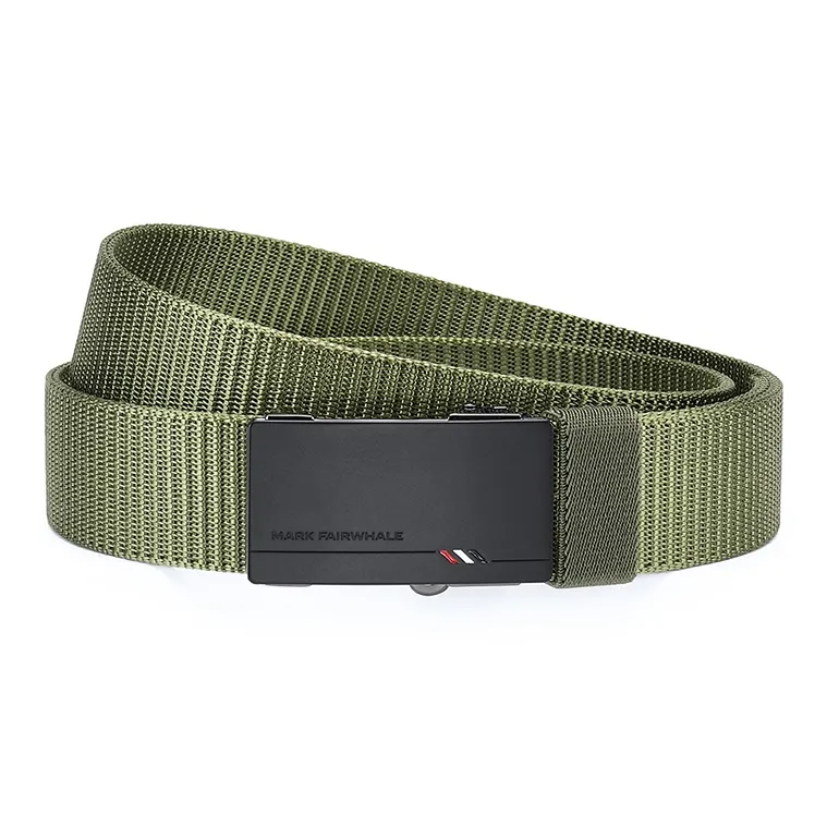 FAIRWHALE New Fashion Automatic Buckle Free Pants Belt Men's Width 3.5CM-4